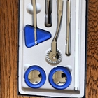Martillo neurológico de 5 pedazos fijado con la caja usada en diversas situaciones