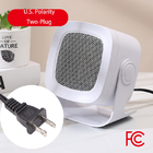 Calentadores de fan seguros ignífugos de la calefacción rápida del PTC Mini Portable eléctrico