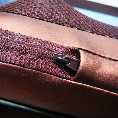 Rodillo de amasamiento de la almohada 4 del masaje del cuello eléctrico casero de doble uso del coche que vibra Shiatsu