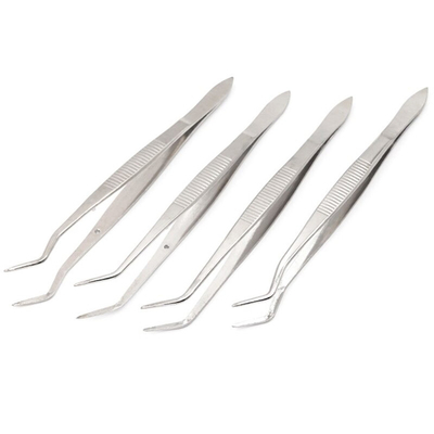 desinfección de alta presión de acero inoxidable dental curvada el 16cm de las pinzas