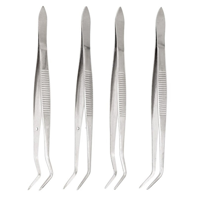 desinfección de alta presión de acero inoxidable dental curvada el 16cm de las pinzas