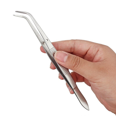desinfección de alta presión de acero inoxidable dental curvada el 16cm de las pinzas