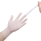 Guante quirúrgico disponible del látex del XL, L guantes quirúrgicos libres del polvo del nitrilo