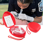 Primeros auxilios de los equipos médicos de la emergencia del CPR de la máscara de respiración del CPR del PVC
