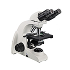 Microscopio óptico binocular del equipo de laboratorio de biología 4X 1000X