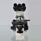 Microscopio óptico binocular del equipo de laboratorio de biología 4X 1000X