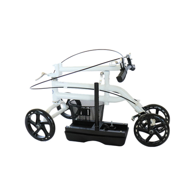 Manual ligero de las vespas de las sillas de ruedas de los caminante de Rollator de la rodilla 350Ibs portátil