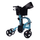 El plegamiento rueda la silla de ruedas Walker Aluminum Alloy, caminante de Rollator de la carretilla para el incapacidad