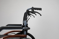 Movilidad plegable de aluminio Walker Wheelchair Rollator Backrest