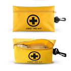 Prenda impermeable de los equipos médicos de la emergencia del viaje del bolso de la cintura de los primeros auxilios de la PU