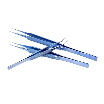 Forcep oftálmico del tenedor de la aguja
