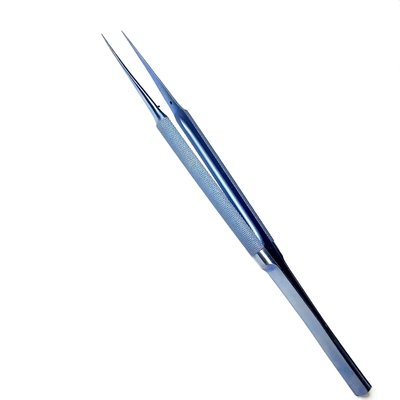 Forcep oftálmico del tenedor de la aguja