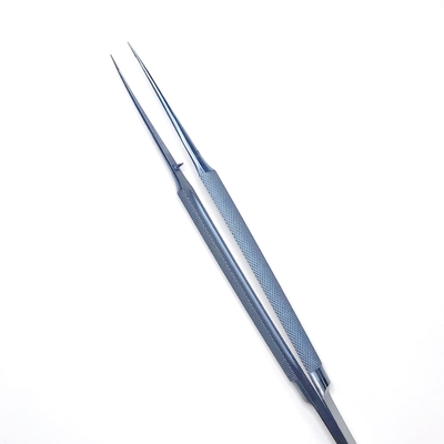 Forcep oftálmico del tenedor de la aguja