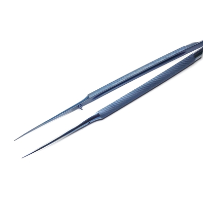 Forcep oftálmico del tenedor de la aguja