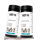 La prueba Kit Veterinarian, leucocitos de la salud de la urinálisis revisa 10 tiras del análisis de orina