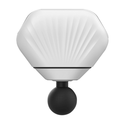 Massager inalámbrico de la relajación del cuerpo del mini del deporte de la concha marina del blanco y del rosa massager del músculo